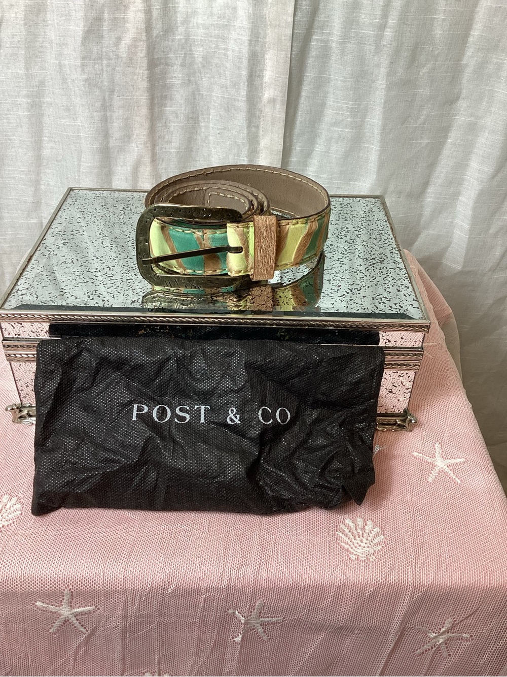 Post&Co Genuine Leather Belt 5007; Size: 90
